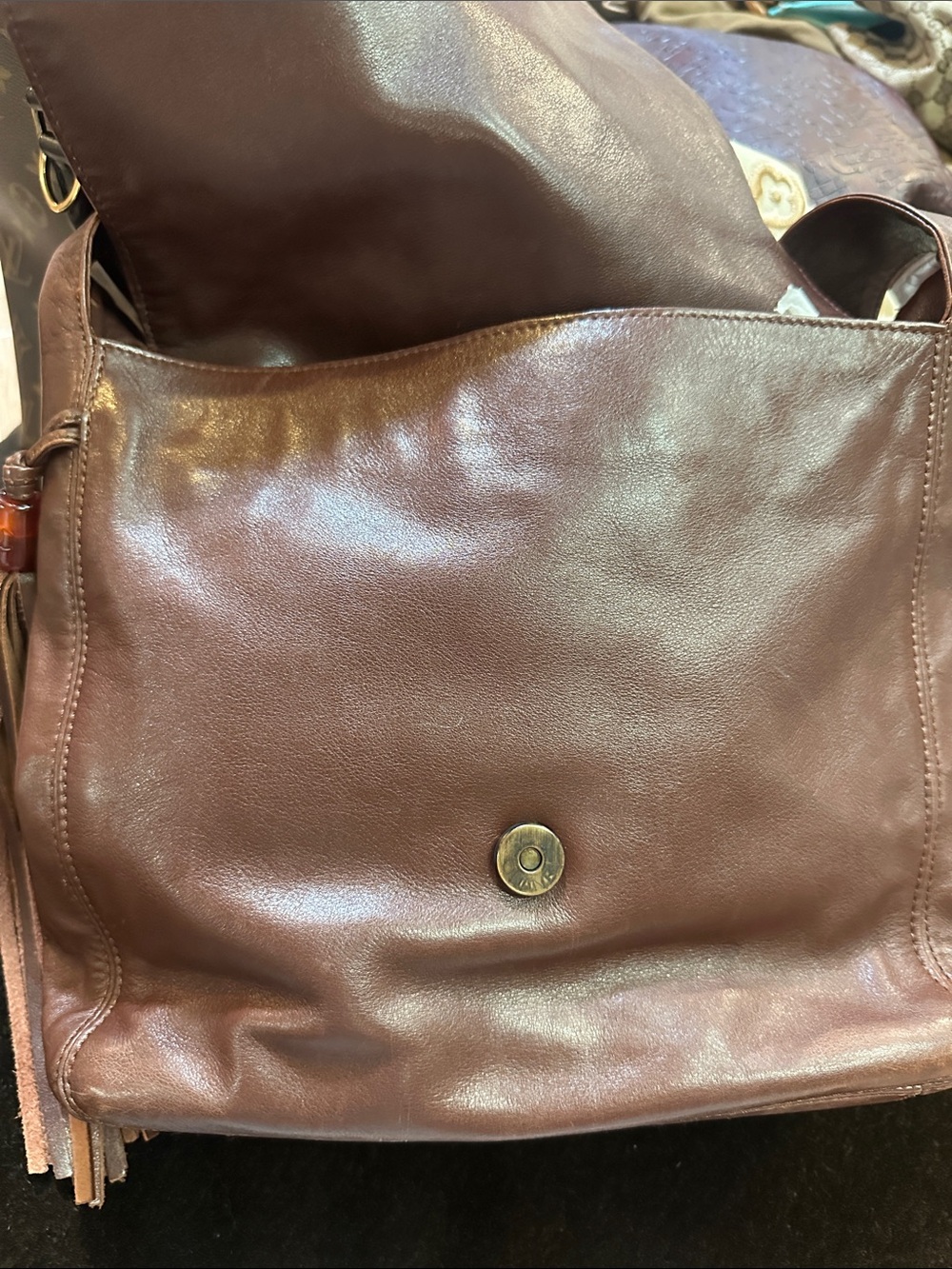 Vintage Lambskin Chanel y2k with tassle - Picture 10 of 16
